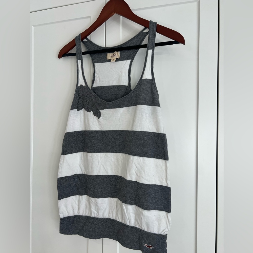 Hollister stripped tank